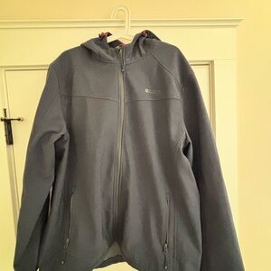 Mountain Hardwear Dark Gray Hooded Jacket
